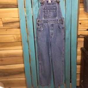 Vintage Jordache Cotton Overalls Large light wash